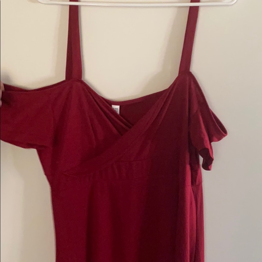 Red dress